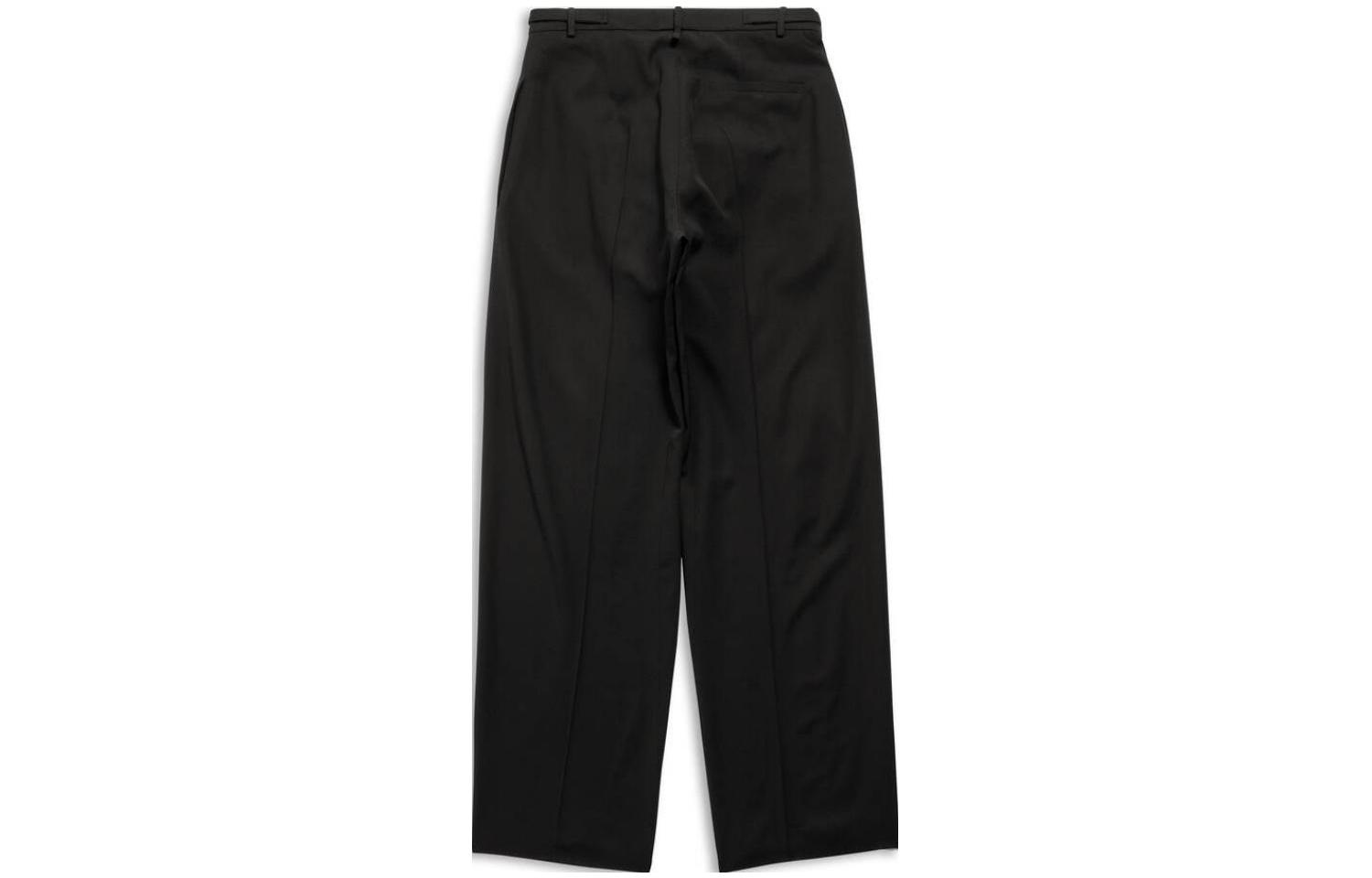 (WMNS) Balenciaga Skater Tailored Pants 'Black' 768544TPT031000