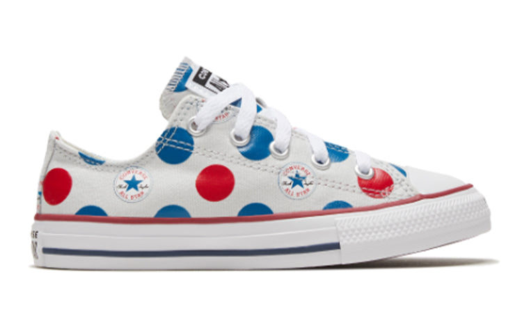 Converse Chuck Taylor All Star Polka Dots 'White Blue Red' 667597C