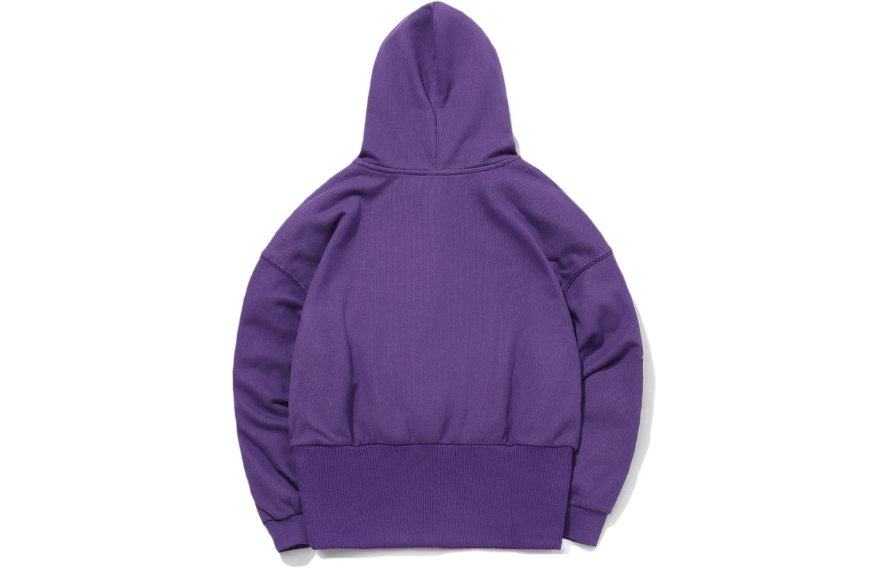 Li-Ning Loose Pullover Hoodie Purple AWDQ624-3