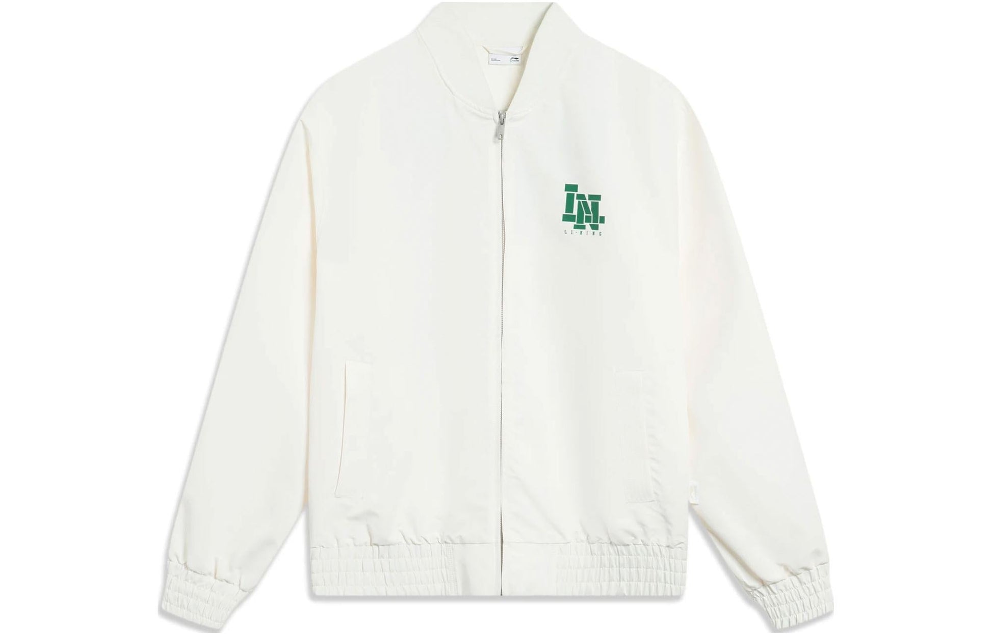 Li-Ning Chinese Culture Jacket 'Cream White Green' AJDT361-1