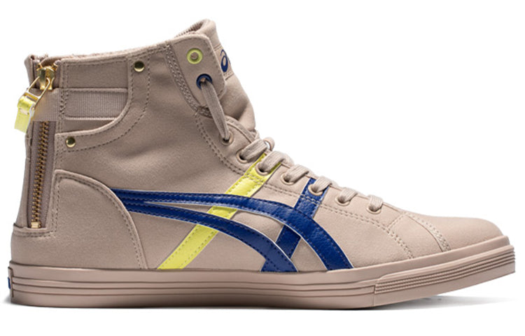 ASICS Double Clutch Light Brown/Blue Fleece High Board Shoe 1203A038-201