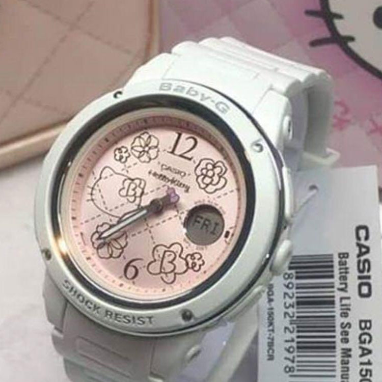 CASIO Baby-G 'White Pink' BGA-150KT-7BPR