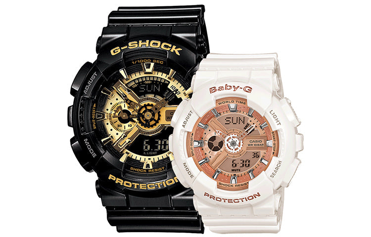 CASIO Baby-G 'White' BA-110-7A1PR+GA-110GB-1APR