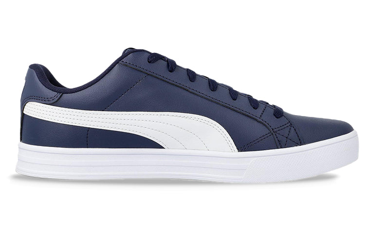 PUMA Smash Vulc V3 Retro Low Tops Casual Skateboarding Shoes Unisex Blue 380752-07