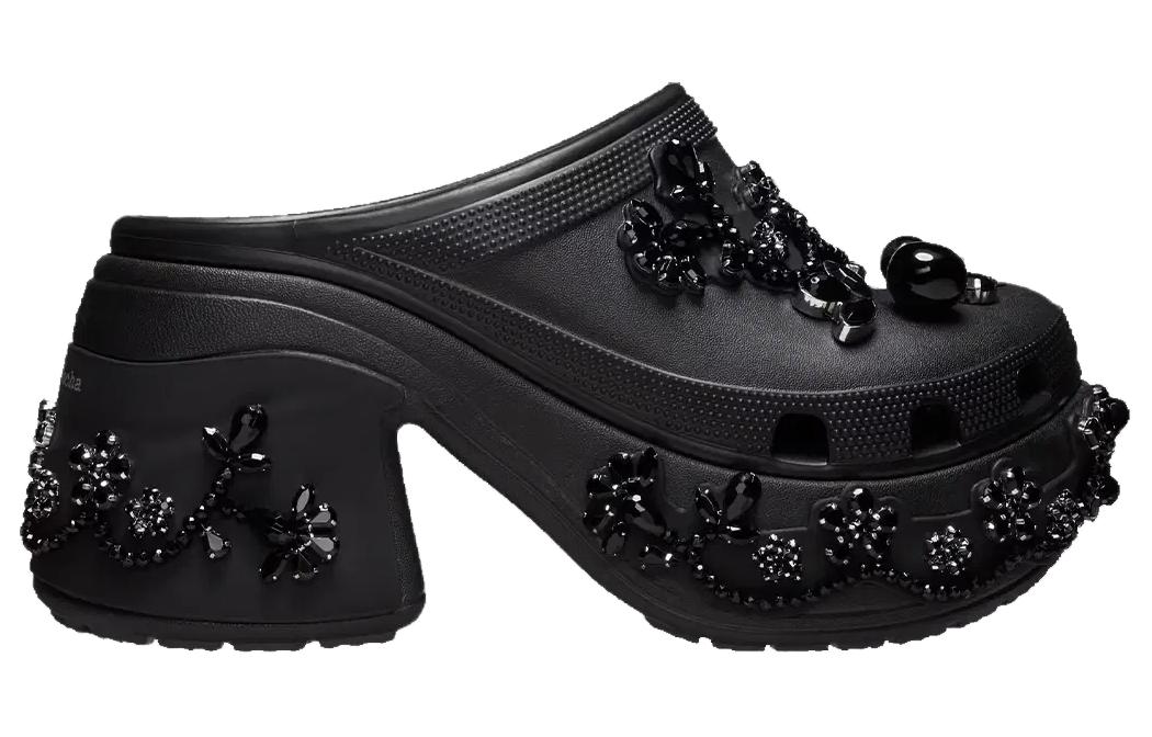 (WMNS) Crocs x Simone Rocha Siren Clog 'Black' 210142-001