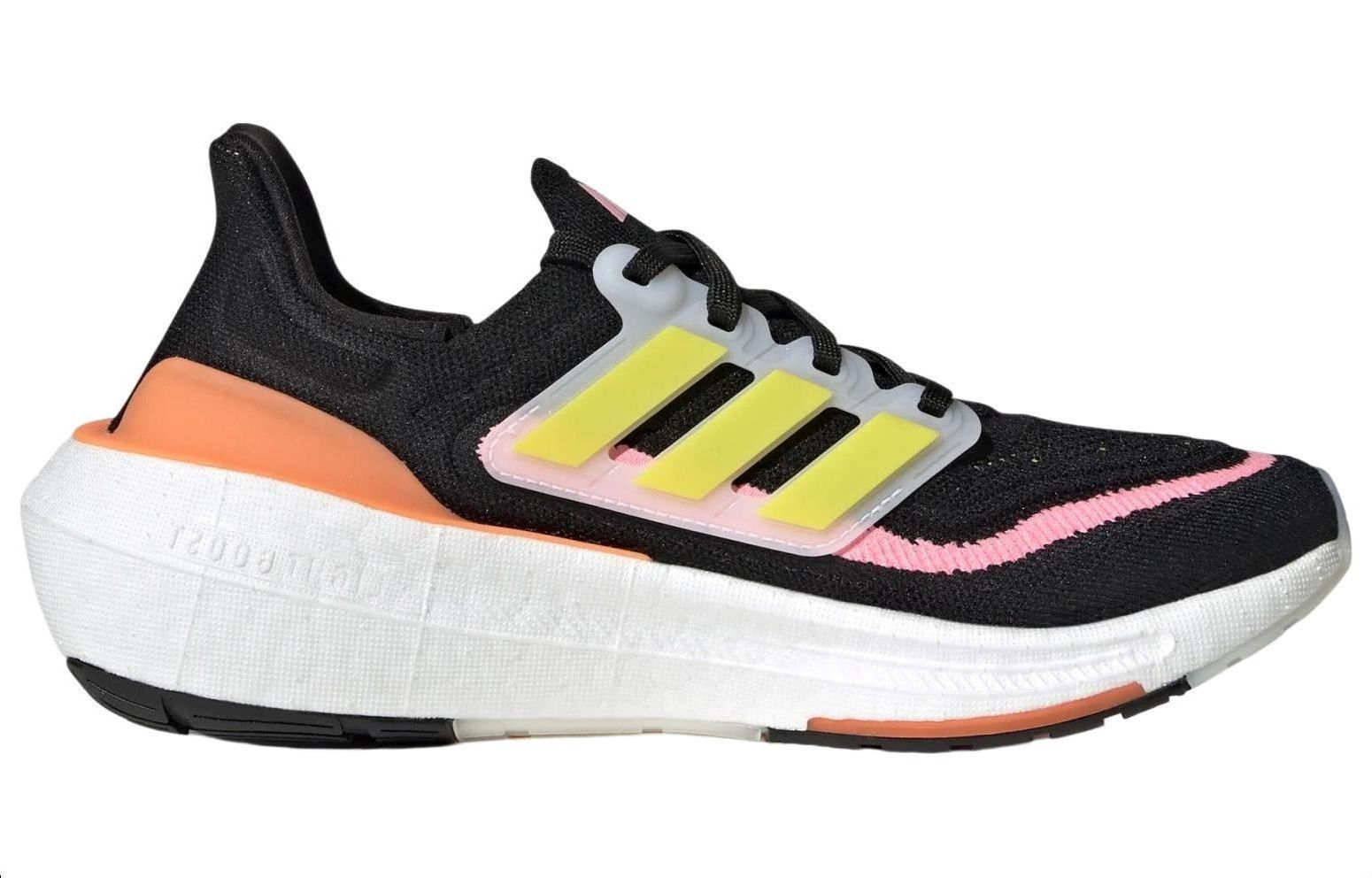 (WMNS) adidas Ultraboost Light 'Black Yellow Orange' HQ6346
