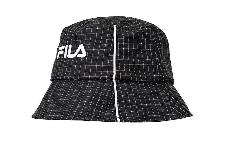 FILA Embroidered Logo Fisherman's hat Unisex Black T13U043203F