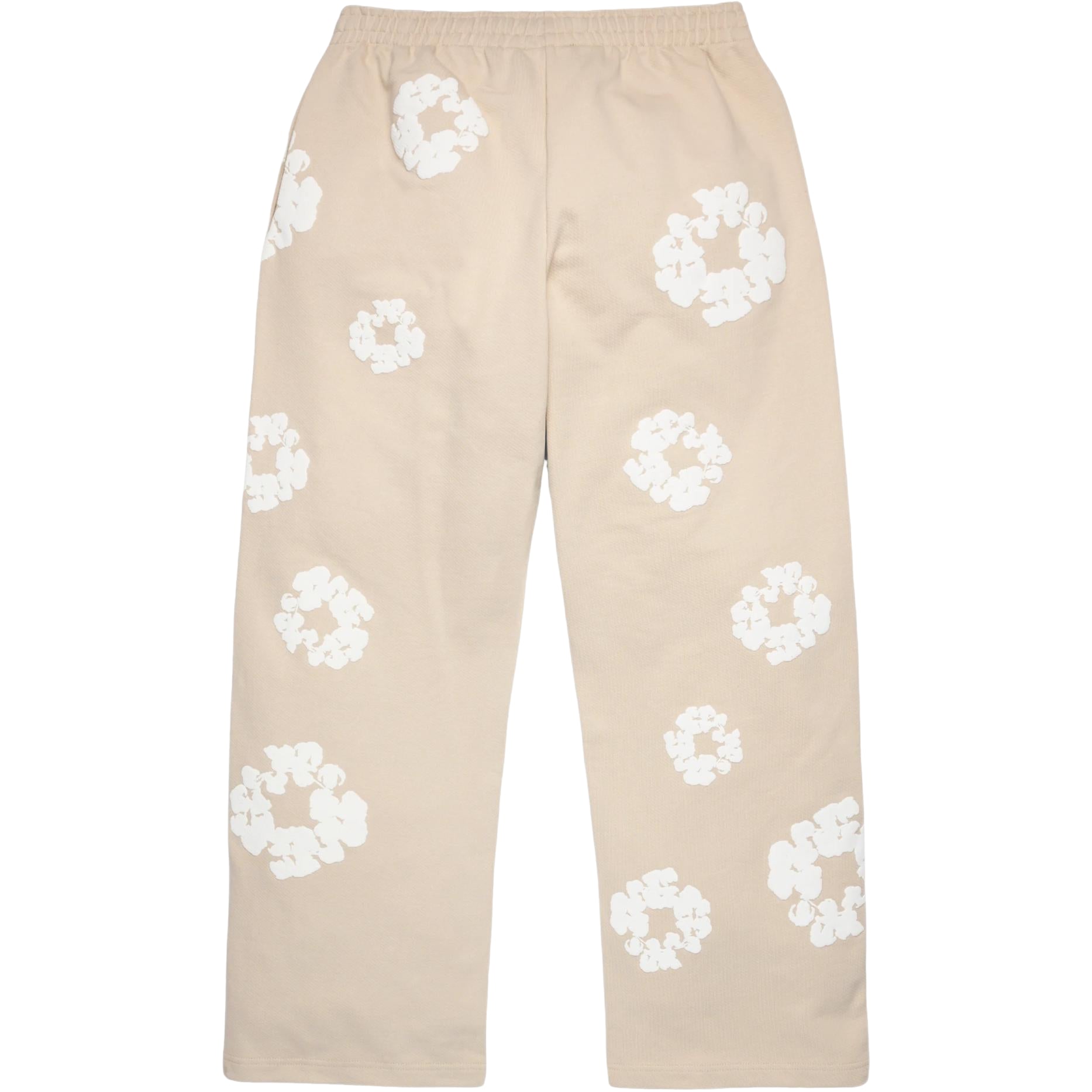 Denim Tears Cotton Wreath Baggy Sweatpants 'Cream' SS26BAS11402544