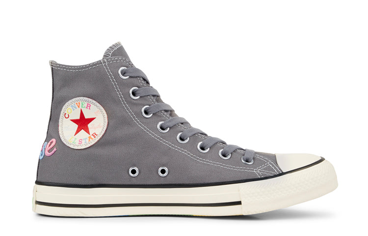 Converse Chuck Taylor All Star Rainbow High Top 'Gray White' 165555C