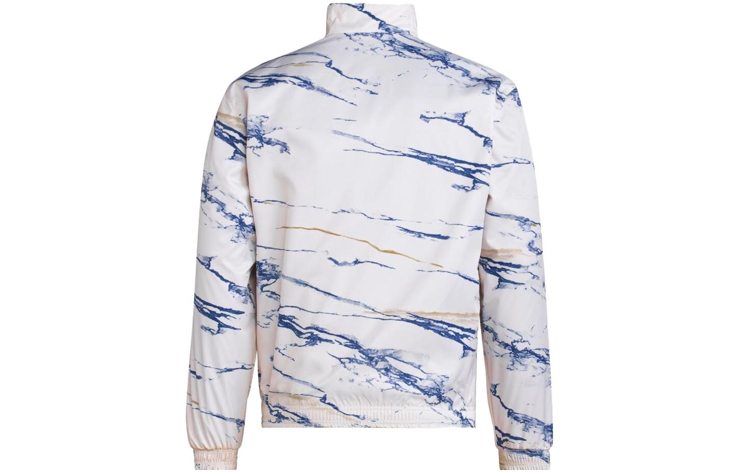 adidas Italy Anthem Reversible Jacket 'White Blue' HT2186