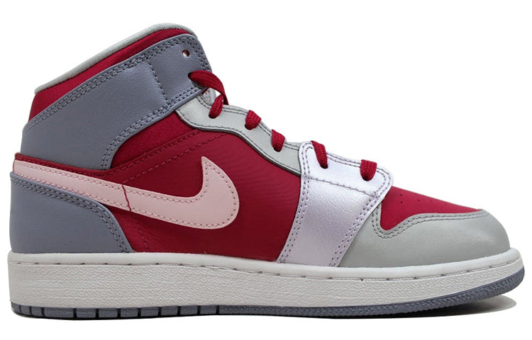 (GS) Air Jordan 1 Mid 'Hyper Fuchsia' 555112-609