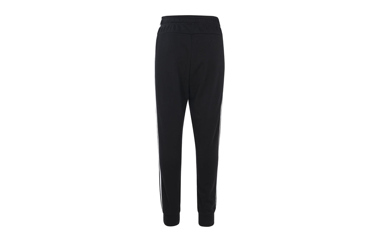 adidas Essentials 3-Stripes Tapered Cuffed Pants Men Black DU0468
