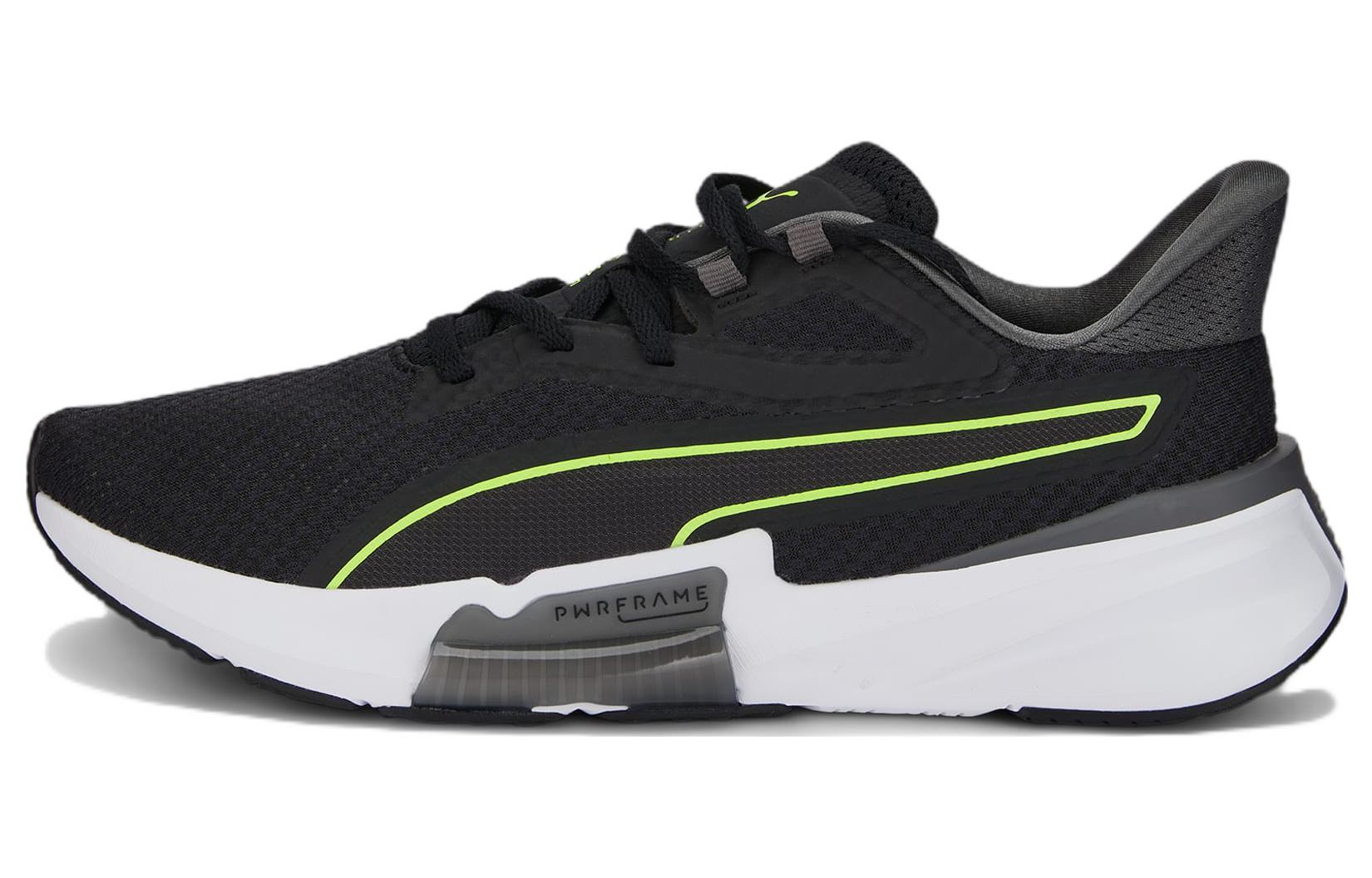 PUMA PWRFrame 'Black Lime Squeeze' 376049-08