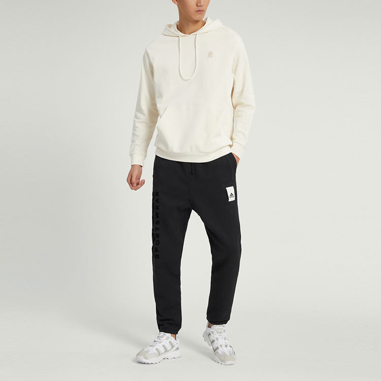 adidas Neo U ESNT HDY Logo Hoodie 'White' HY8531