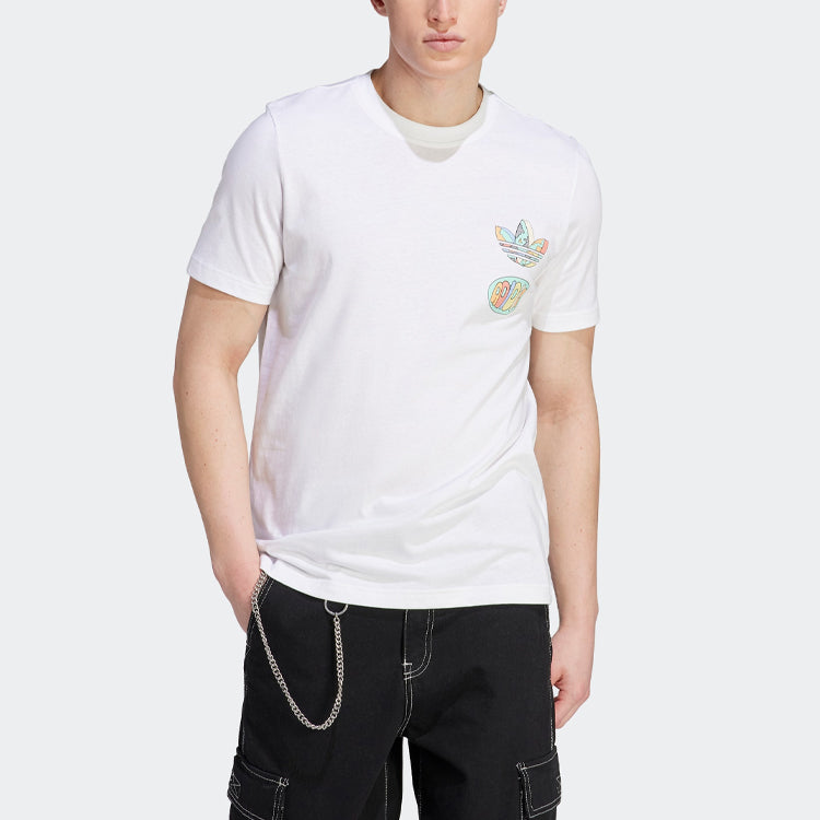 adidas originals Enjoy Summer Front/Back Graphic Tee 'White' IT8181