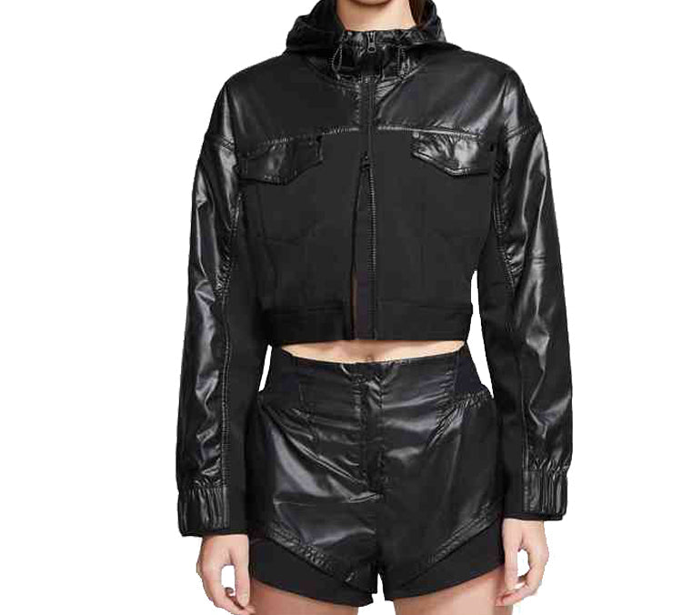 (WMNS) Nike Sportswear City Ready Hooded Jacket Black CJ4009-010