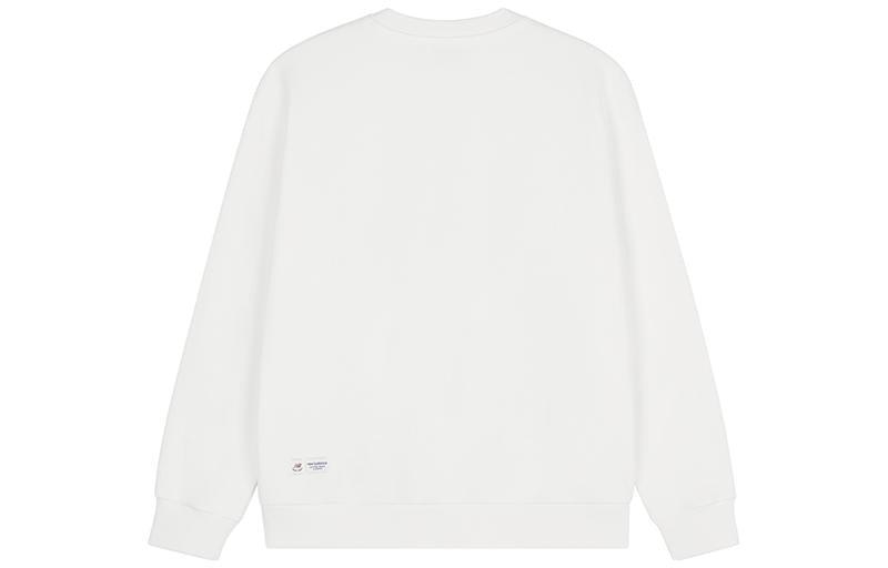 New Balance Fleece Crew Sweater Asia Sizing 'White' 5CD38091-IV