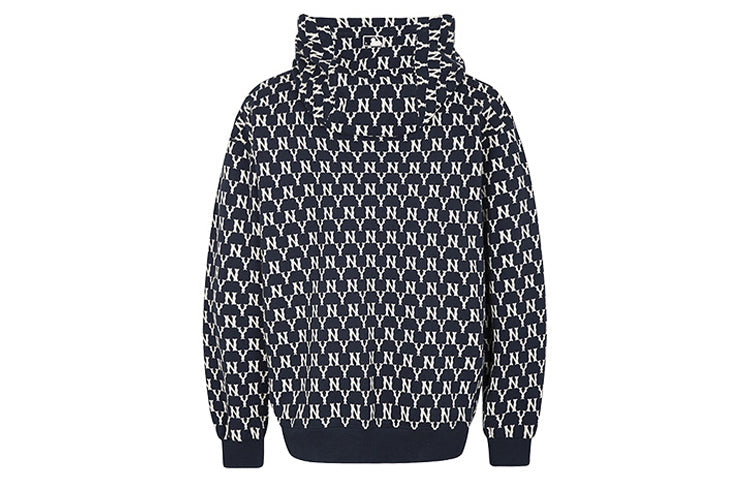 MLB Retro Series hooded Long Sleeves Unisex Navy Blue 31HDM1941-50N