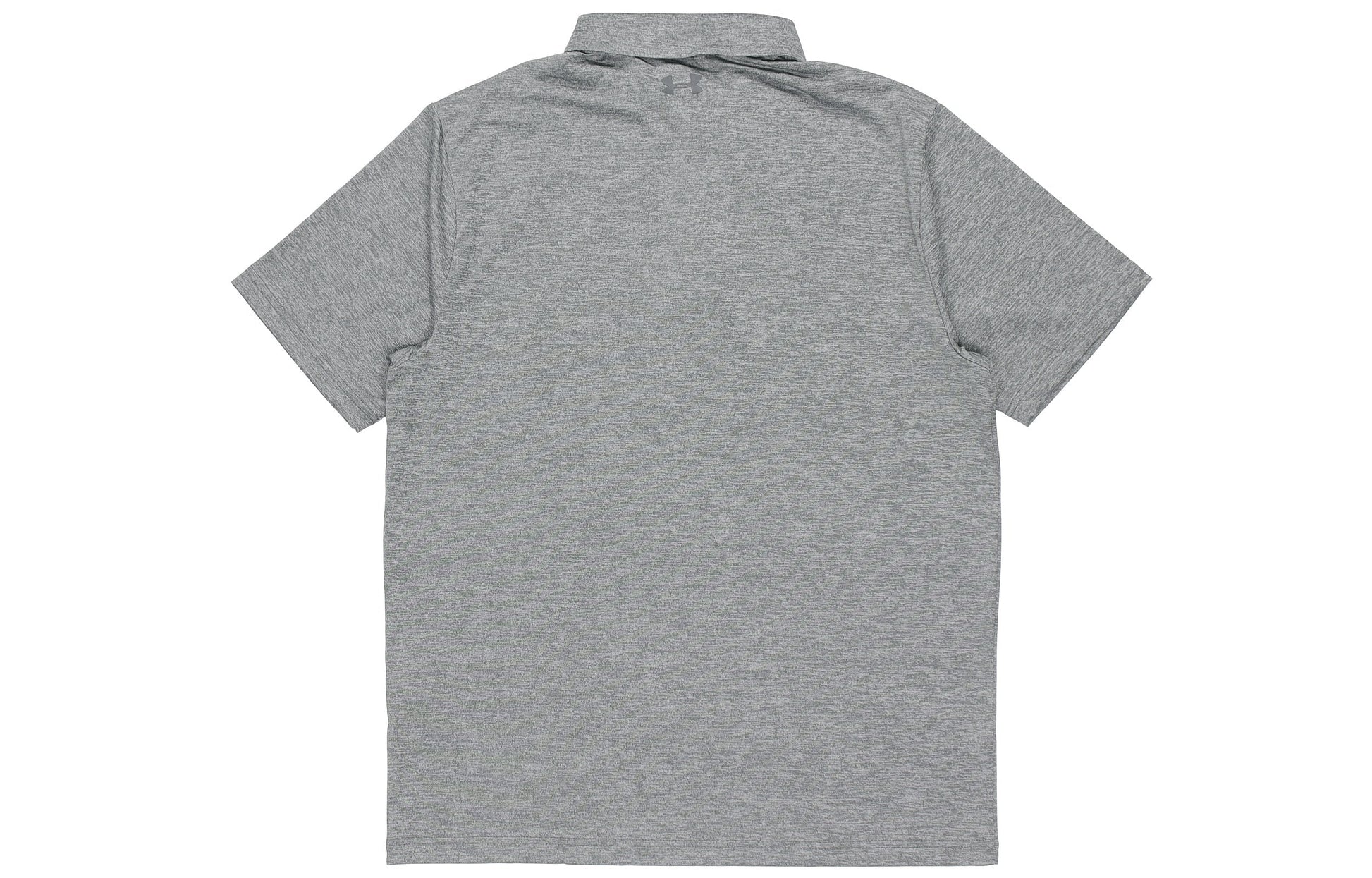 Men's Under Armour Playoff Golf Sports Thin and light Breathable Loose Short Sleeve Polo Shirt Silver Gray 1351131-036