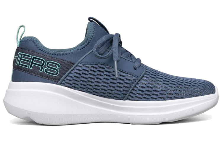 (WMNS) Skechers Go Run Fast Blue/White 128012-BLTQ