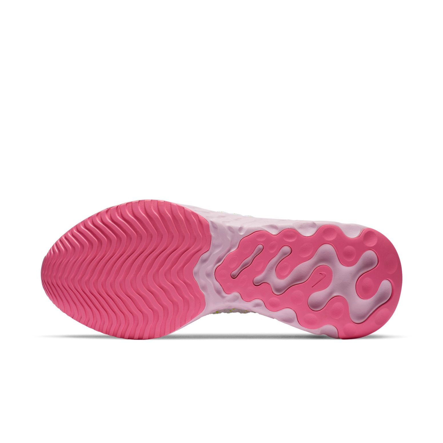 (WMNS) Nike React Phantom Run Flyknit 2 'White Volt Pink Glow' CZ7991-100