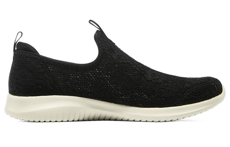 (WMNS) Skechers Ultra Flex 'Black White' 149436-BKW