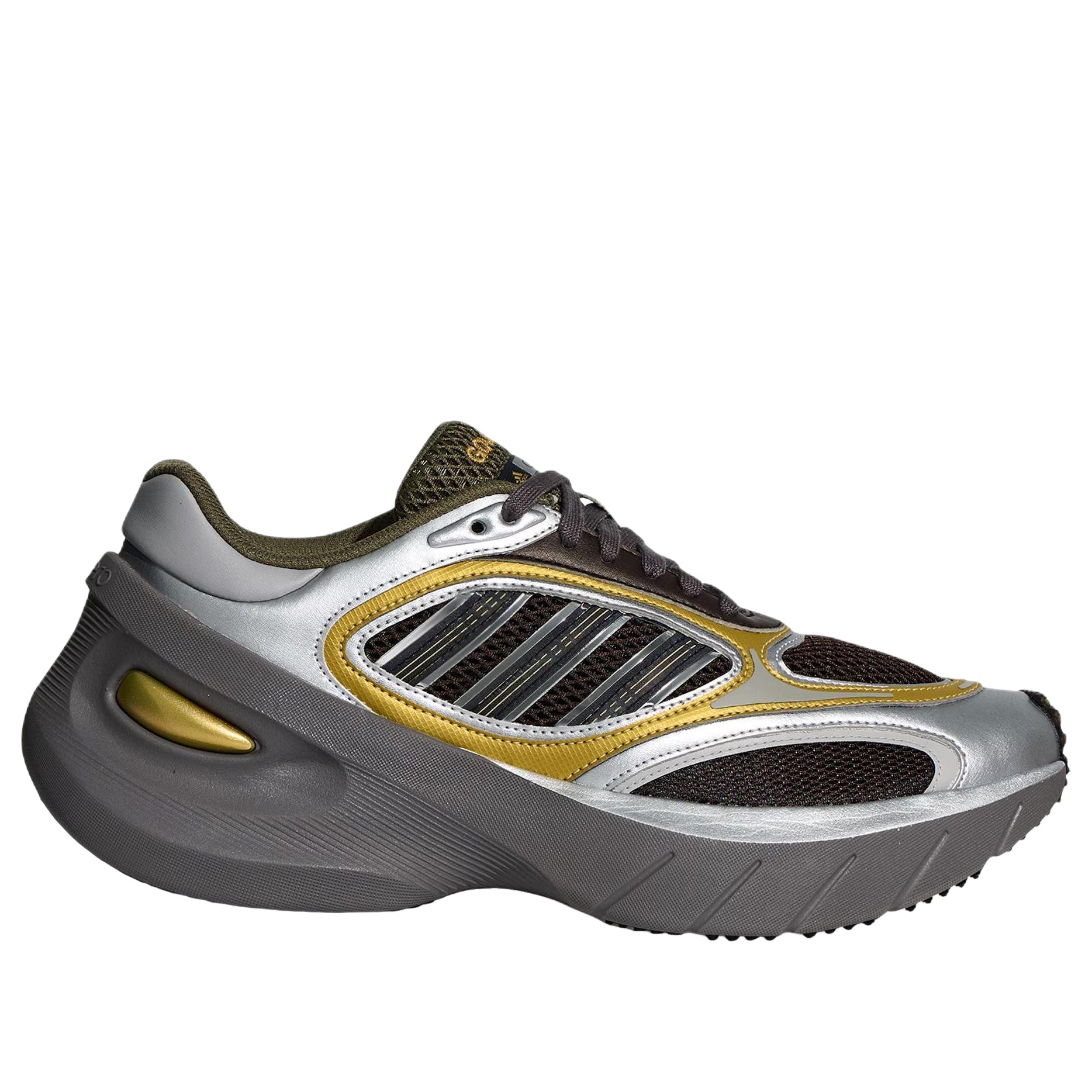 adidas Adizero Goukana 'Silver Metallic Dark Brown Gold' KJ5375