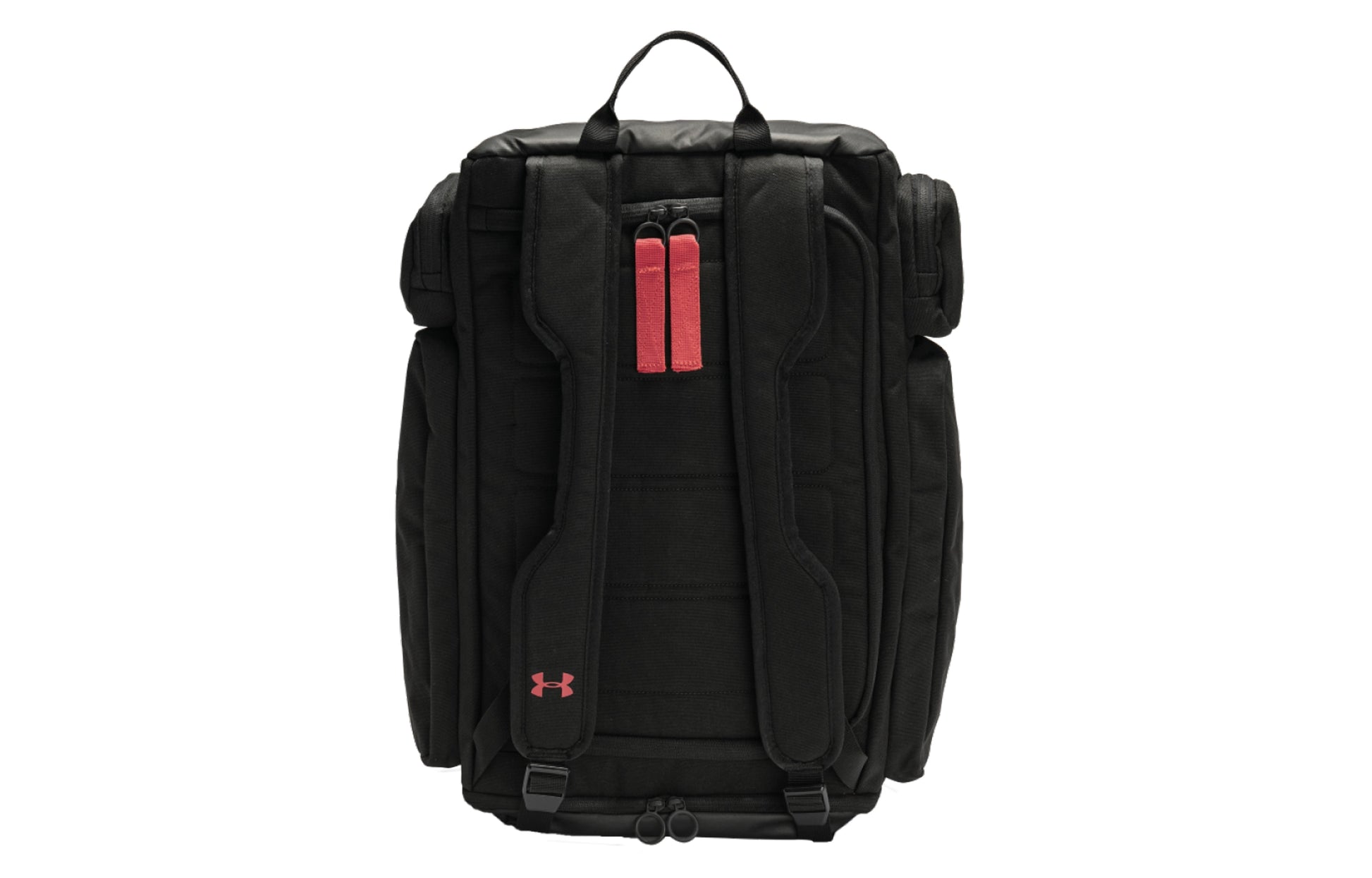 Under Armour Project Rock Duffle Backpack 'Black Red' 1376459-001