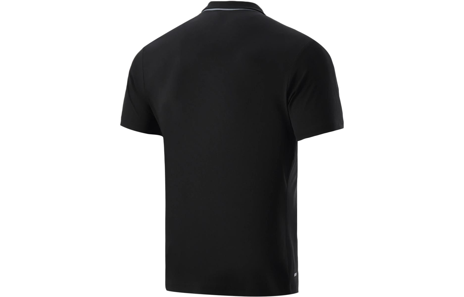 Li-Ning Logo Quick-Drying Polo Shirt 'Black' APLT123-1