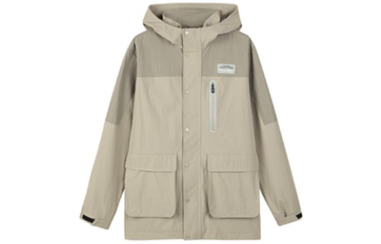 Skechers x GODRI Trekking Collection Jacket 'Black Gold Grey' L223M082