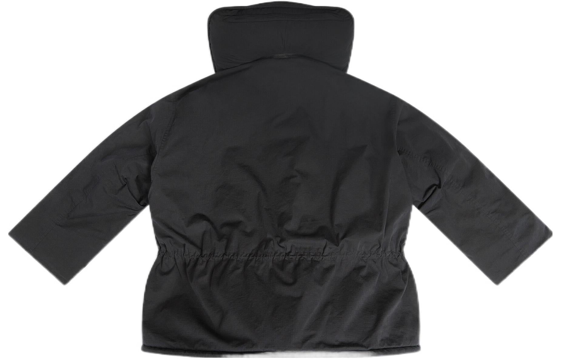 Balenciaga Hooded Travel Parka 'Black' 704500TLP031000