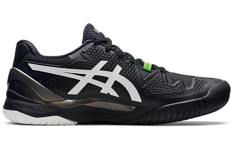 ASICS Gel-Resolution 8 'Black Green Gecko' 1041A076-003