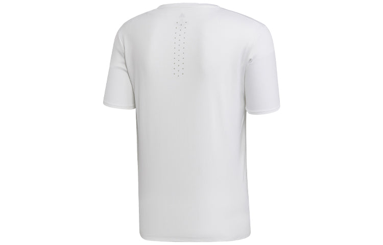 adidas Logo Breathable Short Sleeve White DQ1847