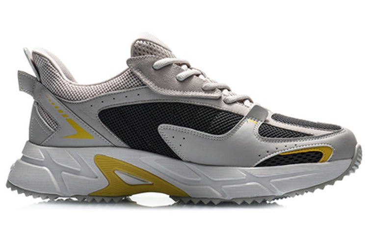 Li-Ning Running 'Grey Yellow' ARLQ009-4