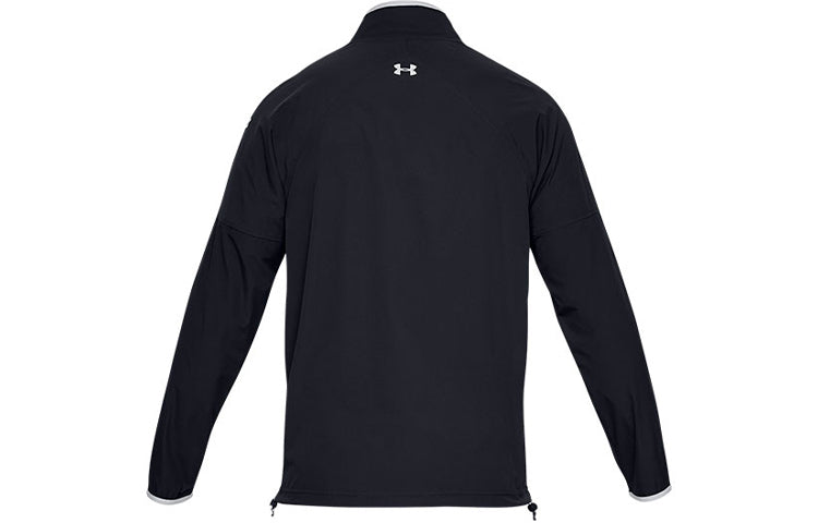 Men's Under Armour Storm Windstrike Golf Zipper Jacket Black 1327013-001