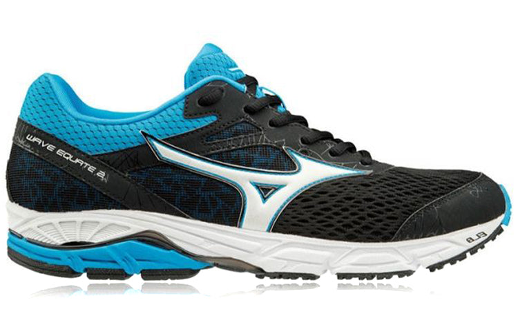 Mizuno Wave Equate 2 Low Tops Wear-resistant Black Blue White J1GC184801