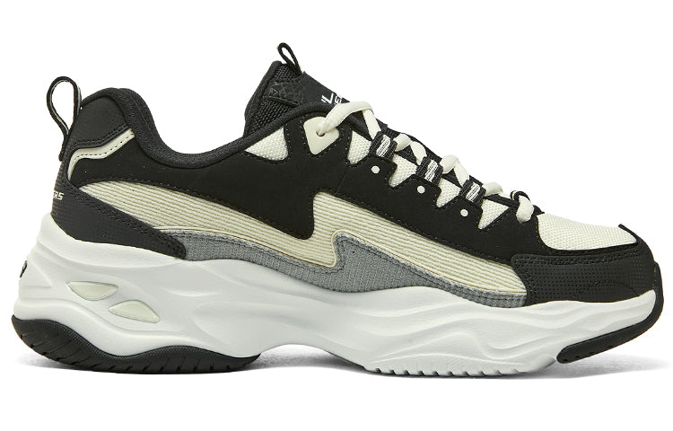 Skechers D'Lites 4.0 Shoes 'Black Beige Green' 894286-BKNT