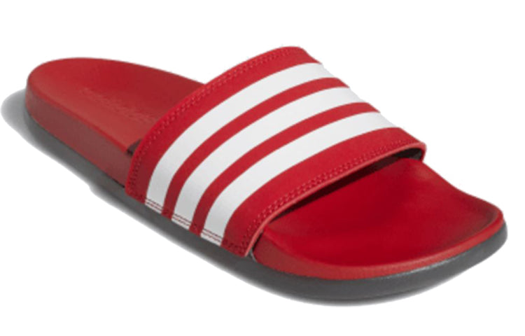 adidas Adilette Comfort Slides 'Scarlet White' EG1852