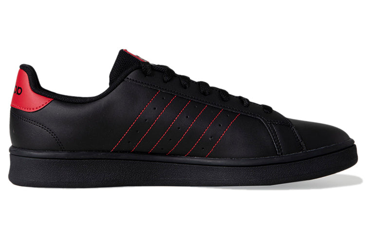 adidas neo Grand Court Flamengo 'Black Red' EX1873