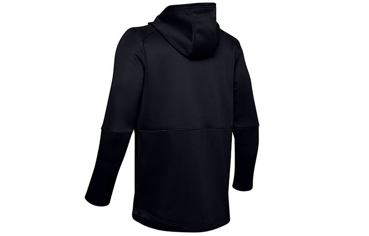 Men's Under Armour WarmUp Training Sports Zipper hooded Tops Black 1345259-001