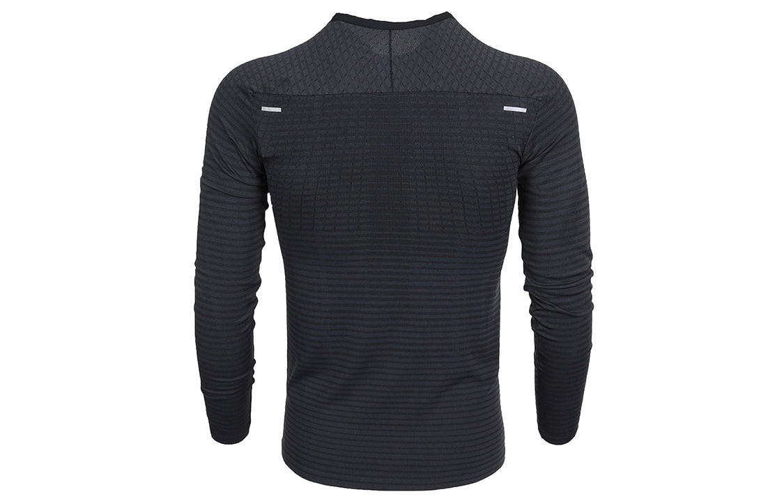Nike Techknit Ultra Collar Running Workout Men Black CJ5347-010