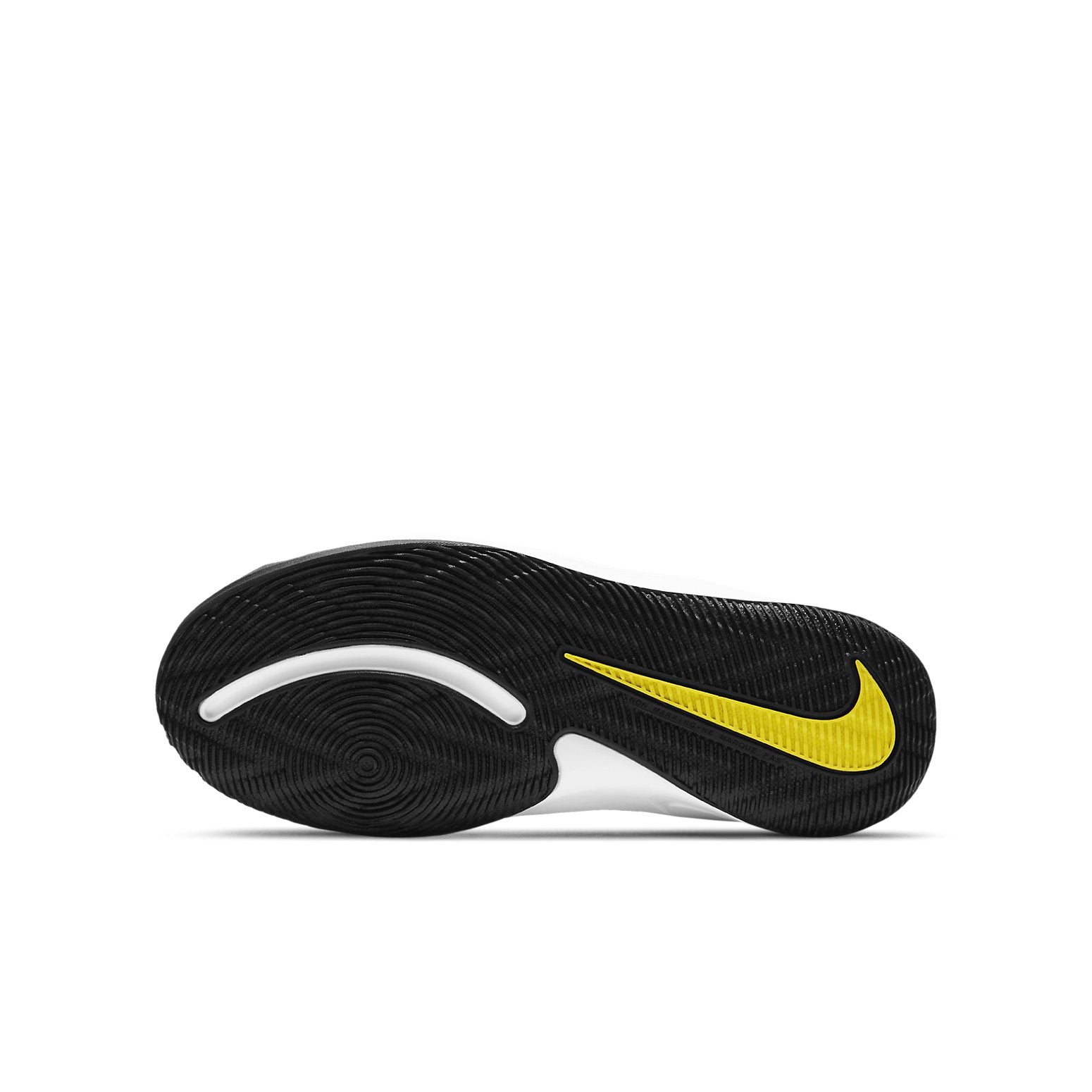 (GS) Nike Team Hustle D 9 'Black Yellow White' AQ4224-013