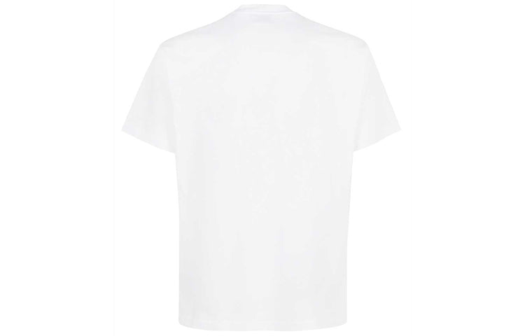 Burberry SS21 Badge Printing Round Collar Male White 80427231