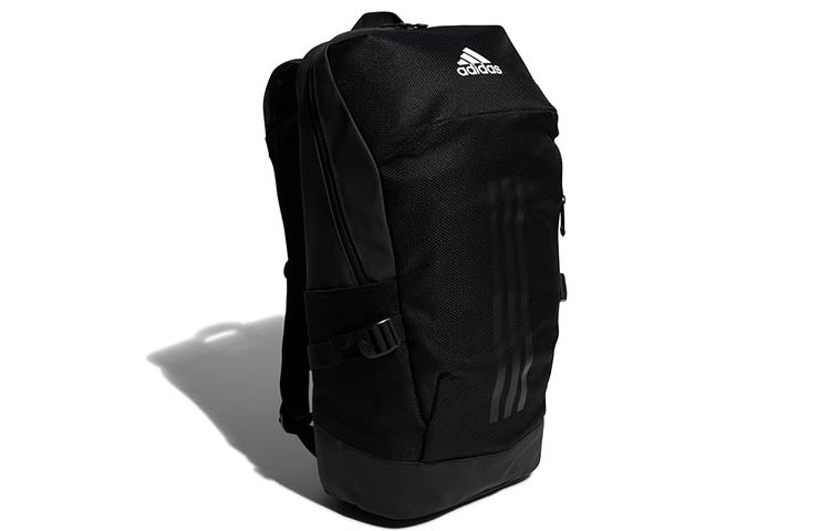 adidas Large Capacity Unisex Backpack Outdoor Sports Travel Black FK2245