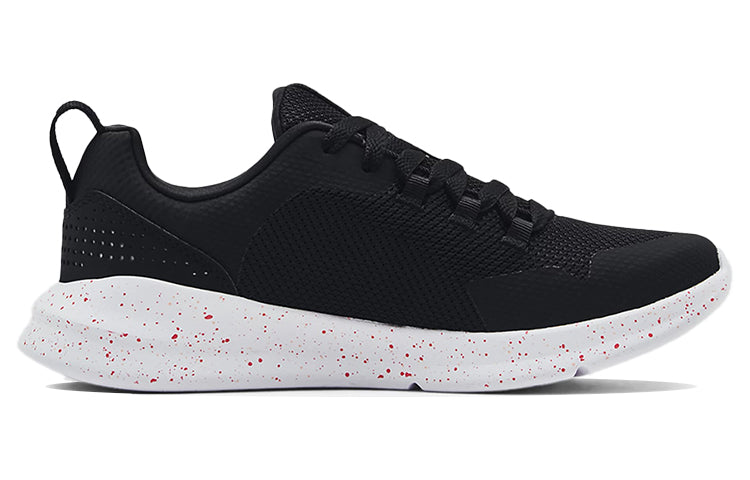 (WMNS) Under Armour Essential 'Black Pink Speckle' 3022955-003