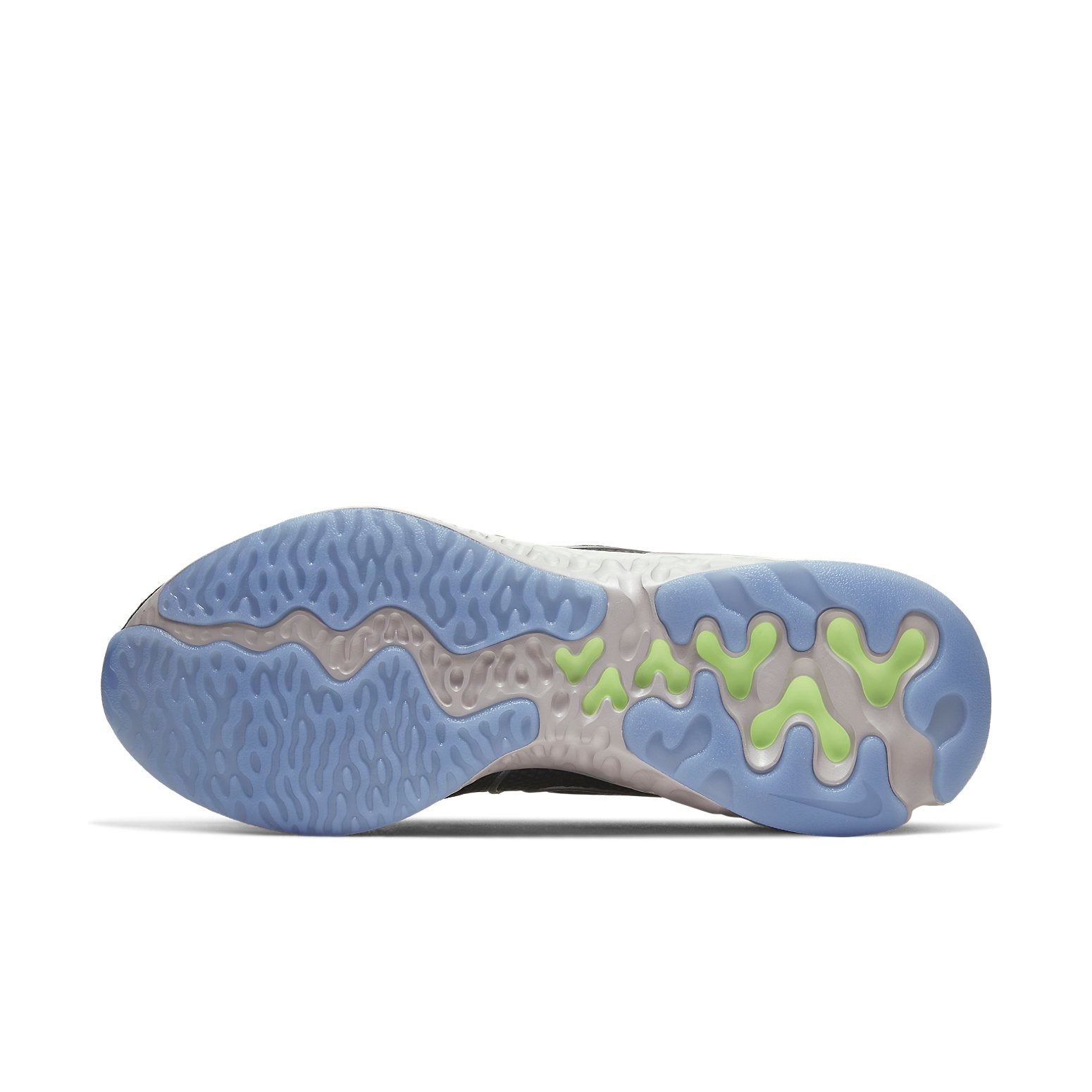 (WMNS) Nike Renew Run Special Edition Black/Blue/Green CT3515-001