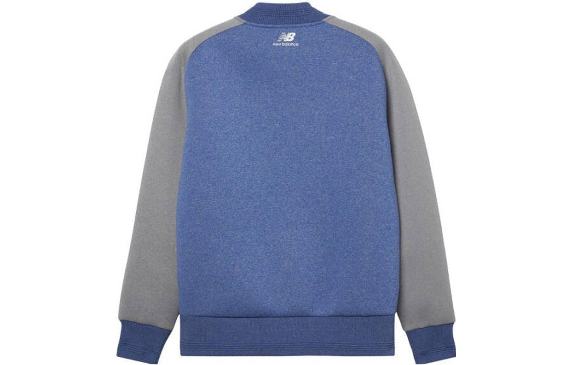 New Balance Stand Collar Woven Baseball Jacket Asia Sizing 'Blue Grey' AMJ61606-BNH