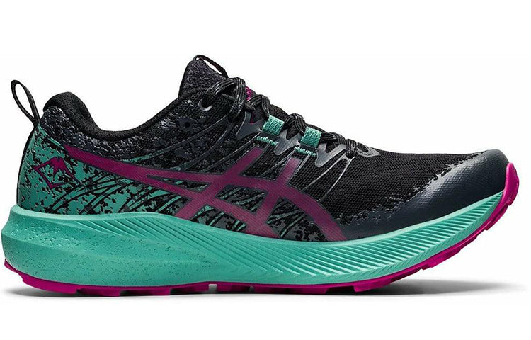 (WMNS) ASICS Fuji Lite 2 'Black Fuchsia Red' 1012B066-002