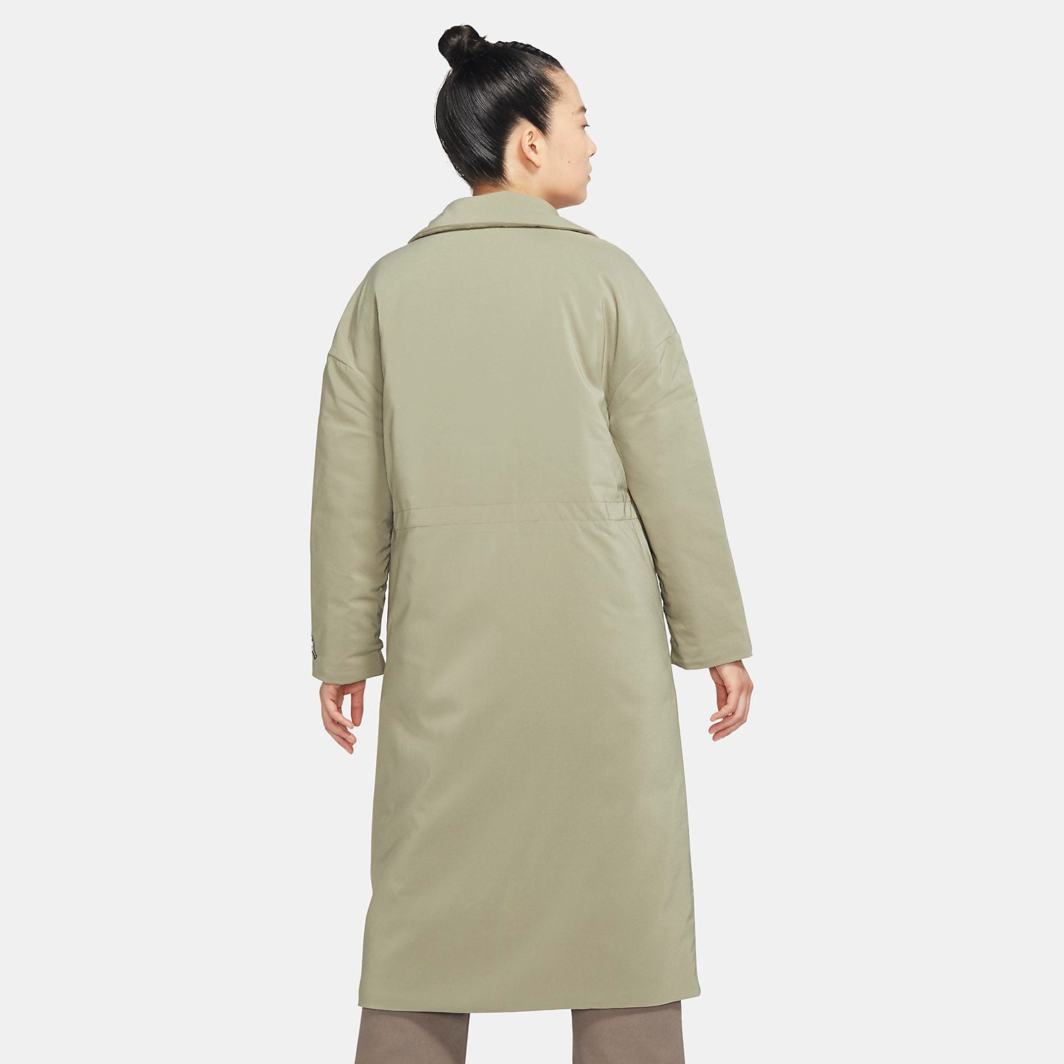 (WMNS) Air Jordan Flight Trench Coat 'Matte Olive White' DR0550-351