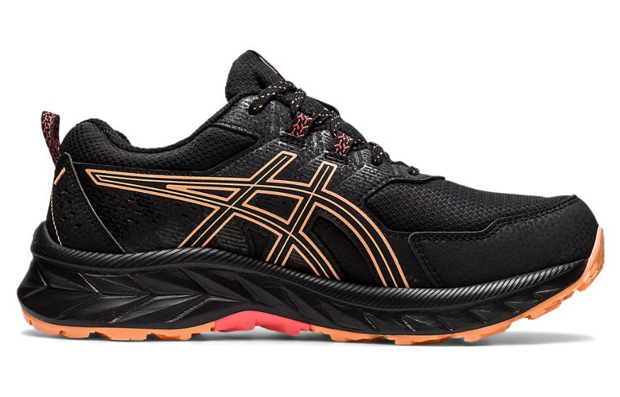 (WMNS) ASICS Gel-Venture 9 'Black Orange' 1012B519-001